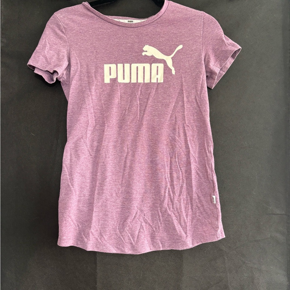 Puma Lavender Tee with Logo